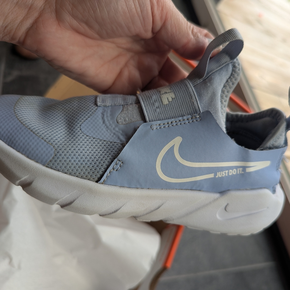 Nike Kids Blue Slip-On Shoes